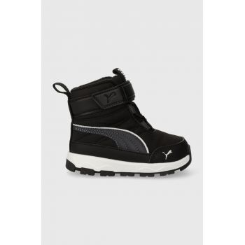 Puma cizme de iarna pentru copii Evolve Boot AC+ Inf culoarea negru