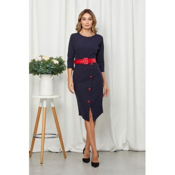 Rochie Zeny Bleumarin la reducere