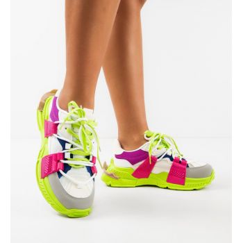 Sneakers dama Tucker Verzi Neon