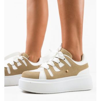 Sneakers dama Zohai Khaki