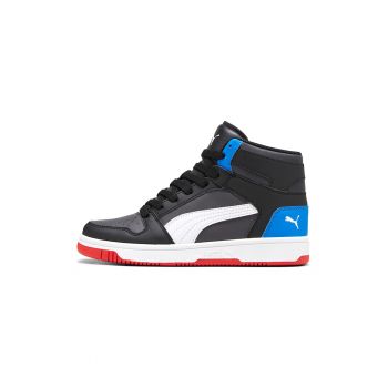 Pantofi sport mid-cut de piele ecologica Rebound Layup