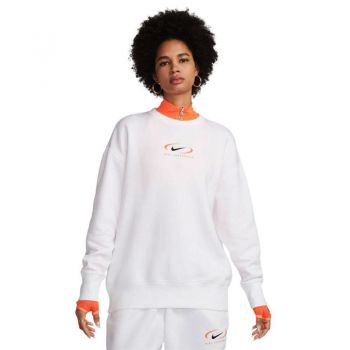 Bluza Nike W Nsw PHNX fleece OS crew print SW