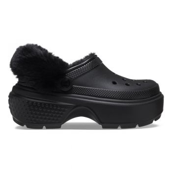 Saboti Crocs Stomp Lined Clog Negru - Black