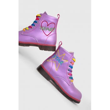 Agatha Ruiz de la Prada bocanci copii culoarea violet