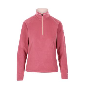 Bluza sport din fleece cu fermoar scurt Skylar