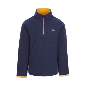 Bluza sport din material fleece cu fenta cu fermoar Etto