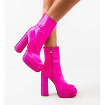 Botine dama Afolayan Fuchsia