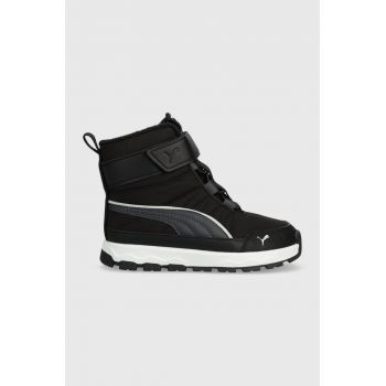 Puma cizme de iarna copii Evolve Boot AC+ PS culoarea negru