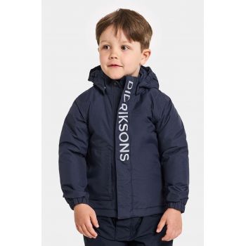 Didriksons geaca de iarna pentru copii RIO KIDS JKT culoarea albastru marin