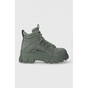 Buffalo sneakers Aspha Nc Mid culoarea verde, 1622288