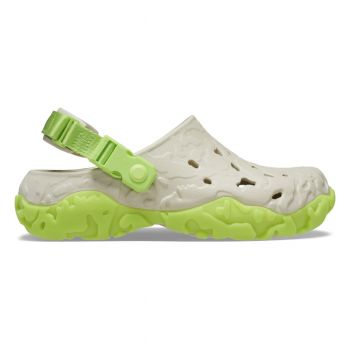 Saboti Crocs All Terrain Atlas Clog Bej - Bone/Limeade