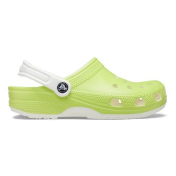 Saboti Crocs Classic Toddler Glow in the Dark Clog Verde - Limeade