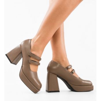 Pantofi dama Freyja Khaki