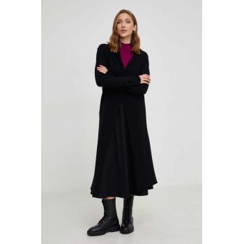 Answear Lab cardigan femei, culoarea negru, light