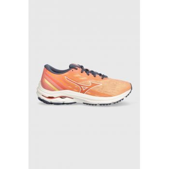 Mizuno pantofi de alergat Wave Equate 7 culoarea portocaliu