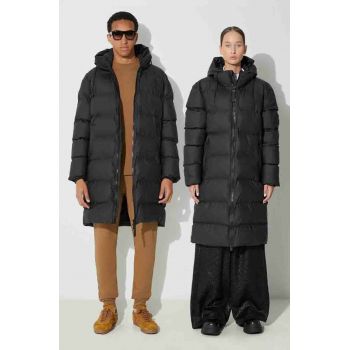 Rains geacă 15130 Jackets culoarea negru, de iarnă de firma originala