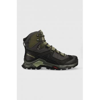 Salomon pantofi Quest Element GTX barbati, culoarea verde