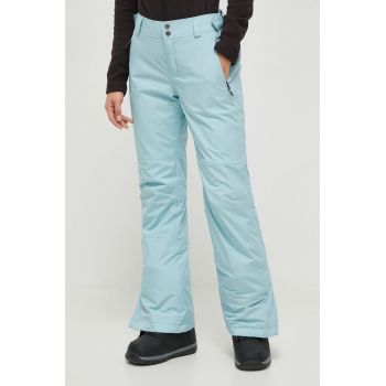 Columbia pantaloni Shafer Canyon Insulated culoarea turcoaz