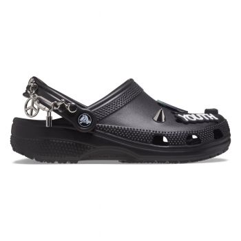 Saboti Crocs Classic Create Your Peace Clog Negru - Black