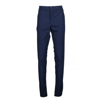 Pantaloni chino slim fit cu aspect texturat