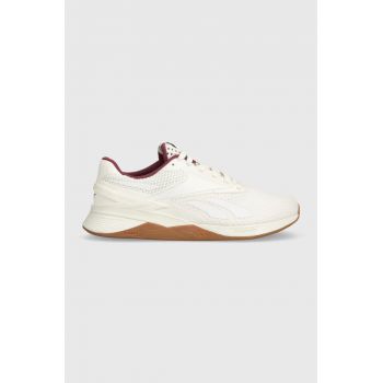 Reebok pantofi de antrenament Nano X3 Varsity culoarea bej