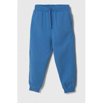 United Colors of Benetton pantaloni de trening pentru copii neted