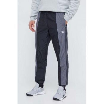 adidas Originals pantaloni de trening culoarea negru, modelator