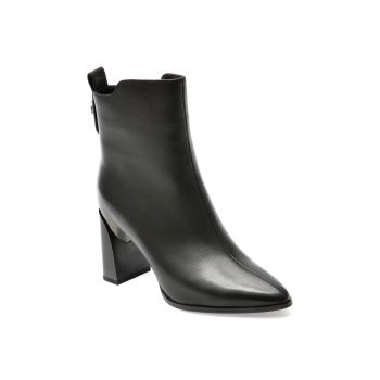 Botine GRYXX negre, 22B446, din piele naturala la reducere