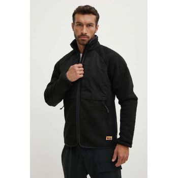 Fjallraven geacă Vardag Pile bărbați, culoarea negru, de tranziție F87164.550.550