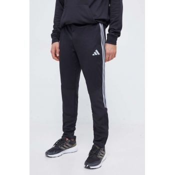 adidas Performance pantaloni de antrenament Tiro 23 Competition Winterized culoarea negru, cu imprimeu