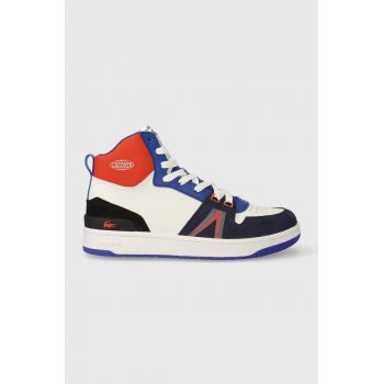 Lacoste sneakers din piele L001 Leather Colorblock High-Top 45SMA0027