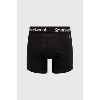 Smartwool lenjerie functionala Merino culoarea negru, 16998