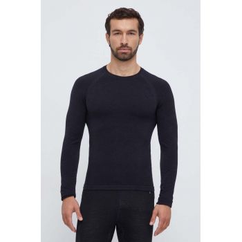 Smartwool longsleeve funcțional Intraknit Active culoarea negru