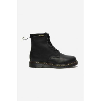 Dr. Martens cizme de piele 1460 Pascal culoarea negru, cu toc plat, izolare usoara, DM27084001