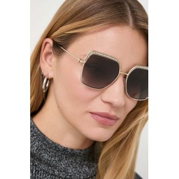 Michael Kors ochelari de soare femei, culoarea gri