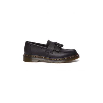 Dr. Martens mocasini de piele Adrian femei, culoarea negru, cu toc plat, DM22760001