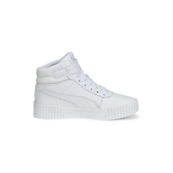 Pantofi sport mid-high de piele si piele ecologica Carina 2.0