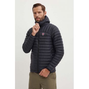 Fjallraven geacă Expedition Lätt bărbați, culoarea negru, de tranziție F86119.550