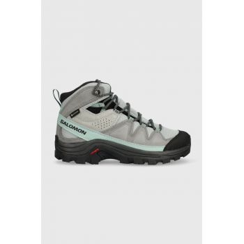 Salomon pantofi Quest Rove GTX femei, culoarea gri, izolare usoara