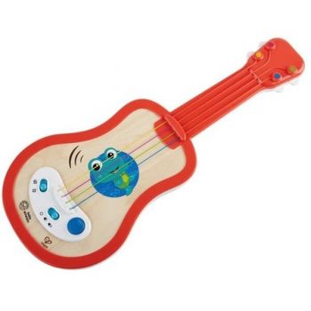 Jucarie Muzicala Magic Touch Ukulele Lemn 715g Difuzor Integrat Multicolor