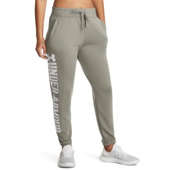 Pantaloni din amestec de lyocell cu imprimeu logo supradimensionat pentru fitness Rival