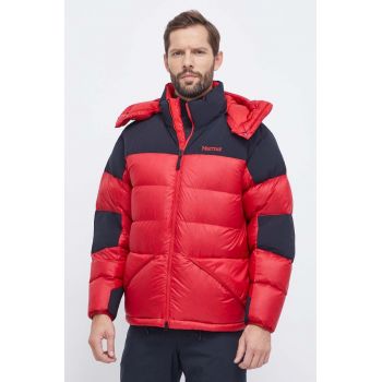 Marmot geaca sport din puf Plasma culoarea rosu