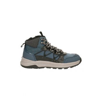 Pantofi sport mid-high cu aspect contrastant