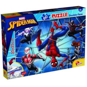 Puzzle de colorat - spiderman (60 de piese)