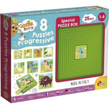 Set puzzle-uri progresive - la ferma