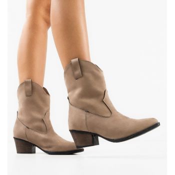 Botine dama Keraby Khaki