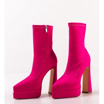 Botine dama Bhumi Fuchsia