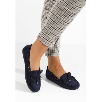 Mocasini dama Teazzura navy