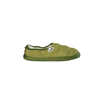 papuci de casa Classic Chill culoarea verde, UNCLCHILL.M.Green de firma originali