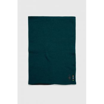 Smartwool Thermal Merino Reversible culoarea verde, neted